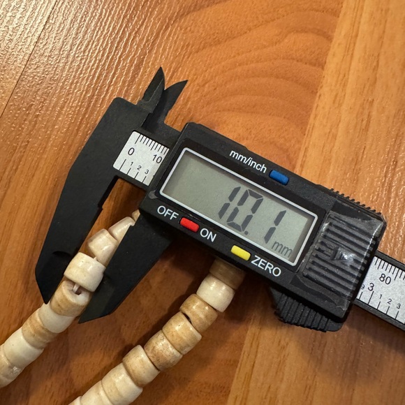 Elegant Vintage Brown & White Tibetan Rosary Prayer Bone Mala Necklace - Picture 7 of 8